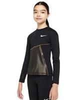 NIKE PRO WARM TRAINING LONG SLEEVE TOP - BLACK CU8446-010 - KIDS GIRLS S M L XL