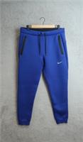Nike Therma Tracksuit Bottoms Womens Large Blue Gym Training Sweatpants Joggers - L Regular