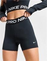 NIKE Pro Shorts 3" Kids Junior Girls Shorts Activewear Age 14 - 16 Years Black