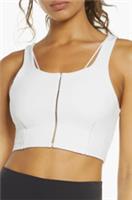 NIKE YOGA LUXE INFINALON DRI FIT CROP TANK TOP - WHITE CJ3665-121 WOMEN - 2XL - 2XL Regular