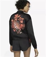 NIKE REVERSIBLE JAPANESE GRAPHIC SATIN RUNNING BOMBER JACKET CJ4976-010 -WOMEN S - S Regular