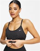 NIKE DRI FIT INDY PADDED GLITTER LEOPARD TRAINING BRA - BLACK DD1387-010 WOMEN L - L Regular