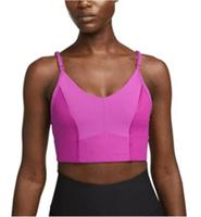 NIKE YOGA DRI FIT INDY LIGHT SUPPORT TRAINING GYM BRA DD1382-564 WOMEN XS S M - S Regular