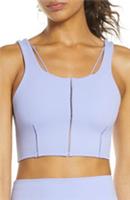 NIKE YOGA LUXE INFINALON DRI FIT TIGHT CROP TANK TOP CJ3665-569 - WOMEN L - L Regular