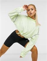 NIKE CITY READY DRI FIT FLEECE TRAINING CROP TOP CJ4907-701 - WOMEN S - S Regular