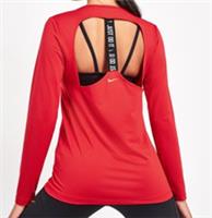 NIKE DRY ICON CLASH JUST DO IT TRAINING LONG SLEEVE TOP RED BV5334-657 WOMEN S - S Regular