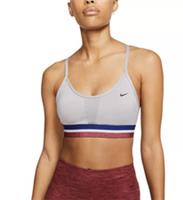 NIKE INDY ICON CLASH LIGHT SUPPORT DRI FIT TRAINING BRA BV4868-059 WOMEN M - M Regular