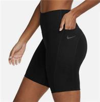 NIKE FAST 7" BIKE TIGHT DRI FIT RUNNING SHORTS - BLACK DQ1040-010 WOMEN XS - XS Regular