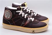 NIKE JORDAN MID MAISON CHATEAU ROUGE TRAINERS DO5247-212 - MEN UK6.5 7.5 9.5