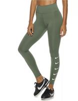 NIKE DRY SWOOSH RUNNING DRI FIT TIGHTS - JUNIPER FOG CV8356-326 - WOMEN XS S L - L Regular