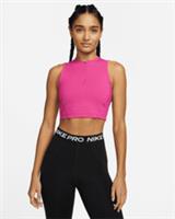 NIKE PRO DRI FIT TRAINING CROPPED CROP HALF ZIP TANK TOP DM6952-621 - WOMEN M L - M Regular