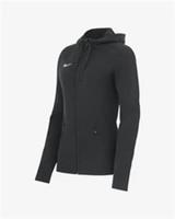 Nike Training Full Zip Sweatshirt, Black, Size XL Womens - XL Regular