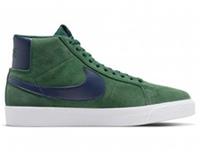 Nike SB Blazer Zoom Mid green mens trainers