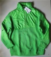 NIKE CITY READY 1/4 ZIP OVERSIZED TRAINING JACKET TOP GREEN CV0303-378 WOMEN S - S Regular