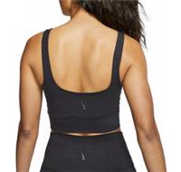 NIKE YOGA LUXE INFINALON DRI FIT CROP TANK TOP - BLACK CV0576-010 - WOMEN XS M - M Regular