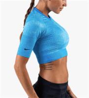 NIKE CITY READY TRAINING DRI FIT SEAMLESS KNIT CROP TOP BV4501-411 WOMEN S - S Regular