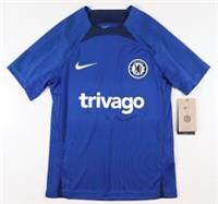 NIKE CHELSEA FC STRIKE DRI FIT FOOTBALL SHIRT TOP DJ8719-496 - KIDS BOYS GIRLS M