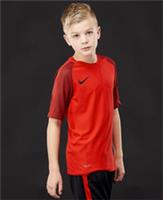 NIKE AEROSWIFT STRIKE FOOTBALL TRAINING SHORT SLEEVE TOP 859650-657 KIDS BOYS L