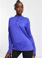 NIKE ELEMENT TRAIL RUNNING DRI FIT 1/4 ZIP LONG SLEEVE TOP DC5217-430 WOMEN M - M Regular