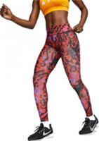 NIKE FAST TIGHT FIT RUNNING PRINTED DRI FIT TIGHTS RED BV3328-657 WOMEN XS S - S Regular