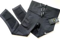 NIKE POWER EPIC LUX DRI FIT MESH KNIT RUNNING TIGHTS BLACK CI9774-010 WOMEN XS - XS Regular