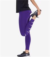 NIKE DRY SWOOSH LOGO DRI FIT RUNNING TIGHTS COURT PURPLE BV3812-547 WOMEN XS - XS Regular