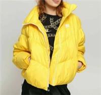 NIKE SPORTSWEAR DOWN FILL PUFFER JACKET YELLOW BV2879-703 WOMEN M - M Regular