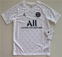 NIKE DRI FIT PARIS PRE-MATCH FOOTBALL TOP WHITE DH7805-101 KIDS BOYS GIRLS M