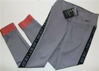 NIKE ONE ICON CLASH METALLIC TRIM DRI FIT TRAINING GYM TIGHTS BV5366-056 WOMEN S - S Regular