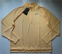 NIKE DRI FIT PACER RUNNING ZIP LONG SLEEVE TOP MELON TINT CU3267-884 WOMEN 2XL - 2XL Regular