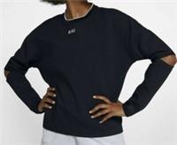 NIKE TECH PACK CUTOUT PULLOVER SWEATSHIRT TOP BLACK 930765-010 WOMEN XS S XL - XS Regular