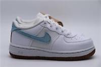 NIKE AIR FORCE 1 LV8 TD TRAINERS WHITE CZ2663-100 TODDLER GIRLS BOYS UK4.5