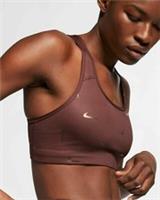NIKE SWOOSH METALLIC PRINT DRI FIT SPORTS TRAINING GYM BRA AQ0154-233 WOMEN XS - XS Regular