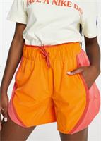 NIKE JORDAN SPORT PREMIUM HIGH WAISTED SHORTS ORANGE DQ4455-819 WOMEN M XL - M Regular