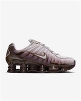 NIKE SHOX TL WOMENS BROWN METALLIC SILVER SHOES.SIZE 5.5-8