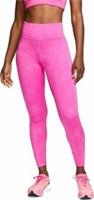 NIKE AIR GRAPHIC LOGO PRINT DRI FIT RUNNING TIGHTS PINK CJ2149-601 WOMEN XS - XS Regular