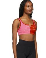 NIKE SPORTSWEAR LOGO LIGHT SUPPORT SPORTS TRAINING BRA CU7380-684 WOMEN S M L - M Regular