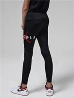 NIKE JORDAN JUMPMAN LOGO SUSTAINABLE LEGGINGS BLACK FB0399-010 KIDS GIRLS L