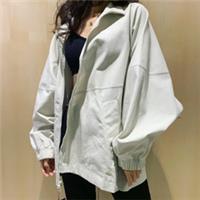 NIKE SPORTSWEAR RETRO OVERSIZED CANVAS FULL ZIP JACKET CZ1424-072 WOMEN S - S Regular