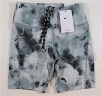 NIKE AIR FAST RUNNING DRI FIT GRAPHIC 7" TIGHT SHORTS GREY DM7791-084 WOMEN XS S - S Regular