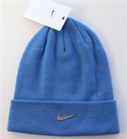 NIKE SWOOSH JUST DO IT STRETCH KNIT BEANIE HAT BLUE DA1997-489 KIDS GIRLS BOYS