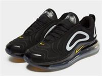 NIKE AIR MAX 720 GS TRAINERS BLACK AMARILLO CJ4584-001 KIDS BOYS GIRLS UK5