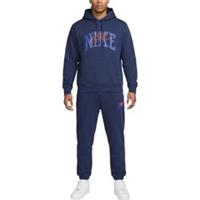 Nike Mens Tracksuit Club Fleece Pullover Hoodie Cuffed Jogger Sports Sweat Set - S Regular