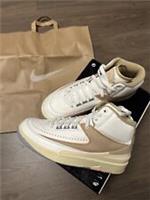 New Nike Air Jordan 2 Retro High Top Trainers Sneakers Shoes Size 7.5 EU 42