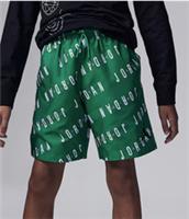 NIKE JORDAN ESSENTIALS POOLSIDE LOGO PRINT SHORTS - GREEN FQ0748-310 KIDS BOYS L