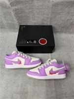Size 4 - Nike Air Jordan 1 Low GS 'Peanut Butter & Jelly' HJ5961 500