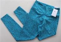 NIKE ONE ANIMAL PRINT DRI FIT TRAINING GYM TIGHTS - BLUE DO7805-446 WOMEN S - S Regular