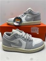 Nike Air Jordan 1 Low Women's Trainers Coconut Milk Grey White UK 3 / EU 36 #C57
