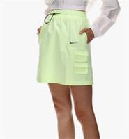 NIKE SPORTSWEAR SWOOSH CARGO UTILITY NEON BARELY VOLT SKIRT CZ8907-701 WOMEN S - S Regular