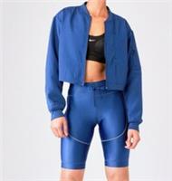 NIKE SPORTSWEAR TECH PACK CITY READY BOMBER JACKET - BLUE BV4741-407 WOMEN S - S Regular